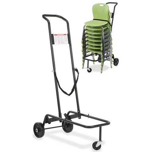 Virco HCT789 - Chair truck/hand truck for universal stack chairs, 2 wheeled - SchoolOutlet
