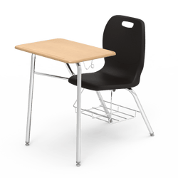 Virco N2 Series Combo School Desk - High Pressure Laminate Top - XL Seat (Virco N240ELBR)