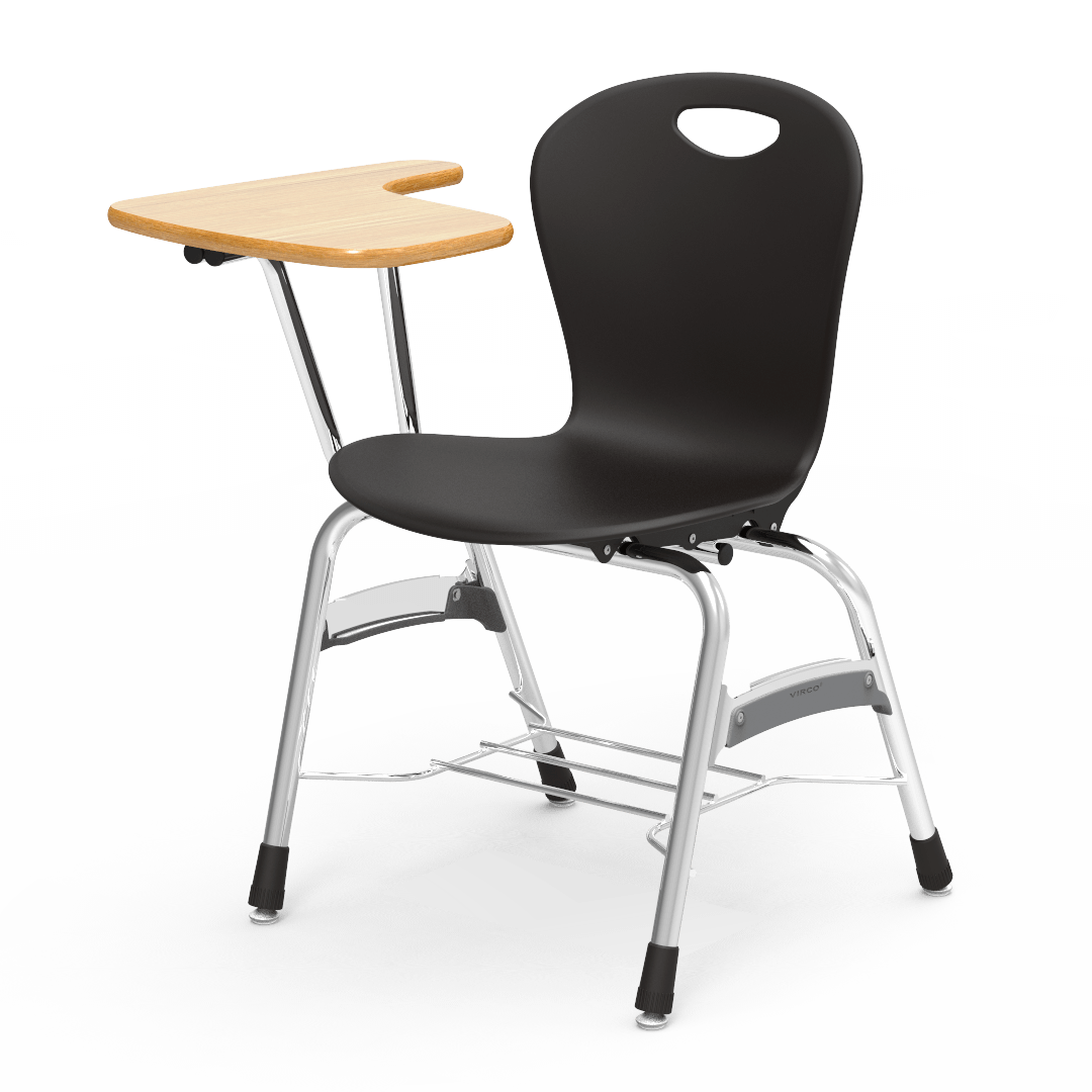 Virco ZU418TABR Chair Desk Zuma series, high-pressure laminate top, 18" seat (Virco ZU418TABR) - SchoolOutlet