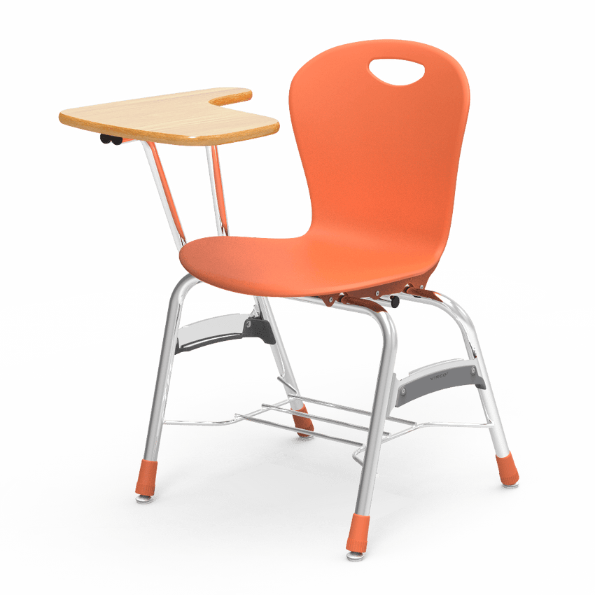 Virco ZU418TABR Chair Desk Zuma series, high-pressure laminate top, 18" seat (Virco ZU418TABR) - SchoolOutlet