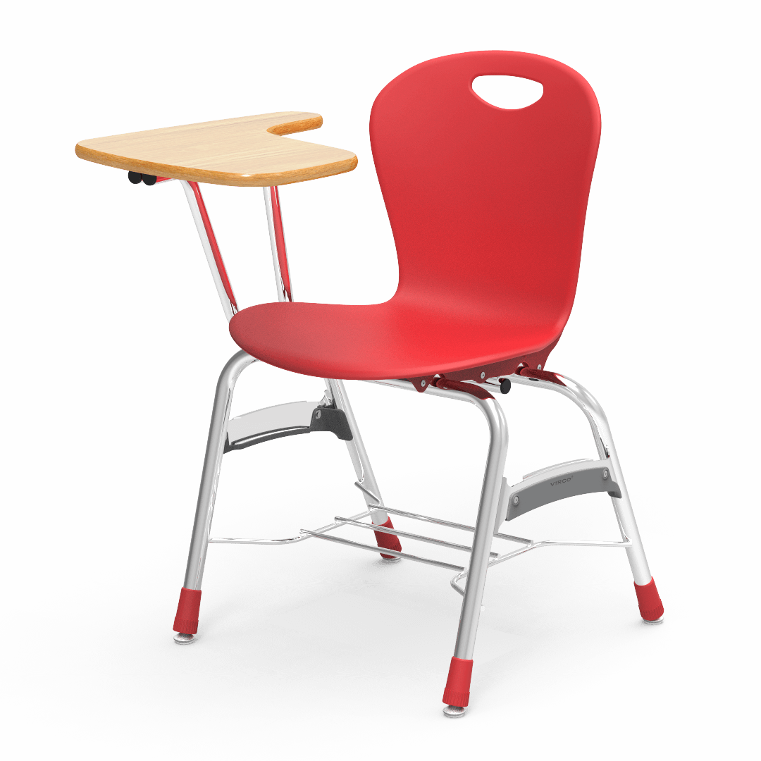 Virco ZU418TABR Chair Desk Zuma series, high-pressure laminate top, 18" seat (Virco ZU418TABR) - SchoolOutlet