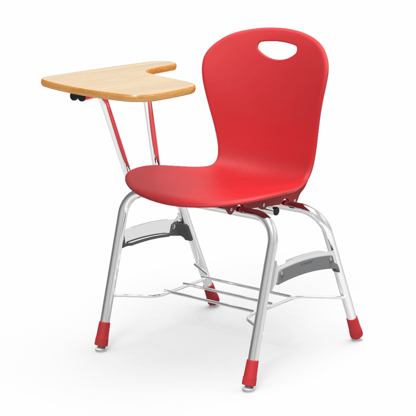 Virco ZU418TABR Chair Desk Zuma series, high-pressure laminate top, 18" seat (Virco ZU418TABR) - SchoolOutlet