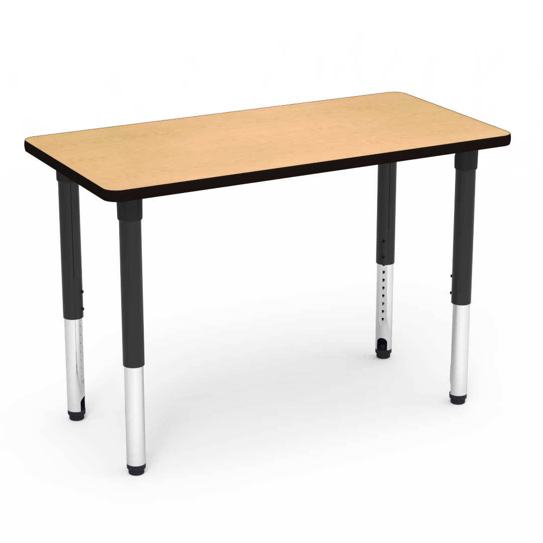 Virco 502448ADJ - 5000 Series Activity Table, 24" x 48" Rectangle Top (Virco 502448ADJ) - SchoolOutlet