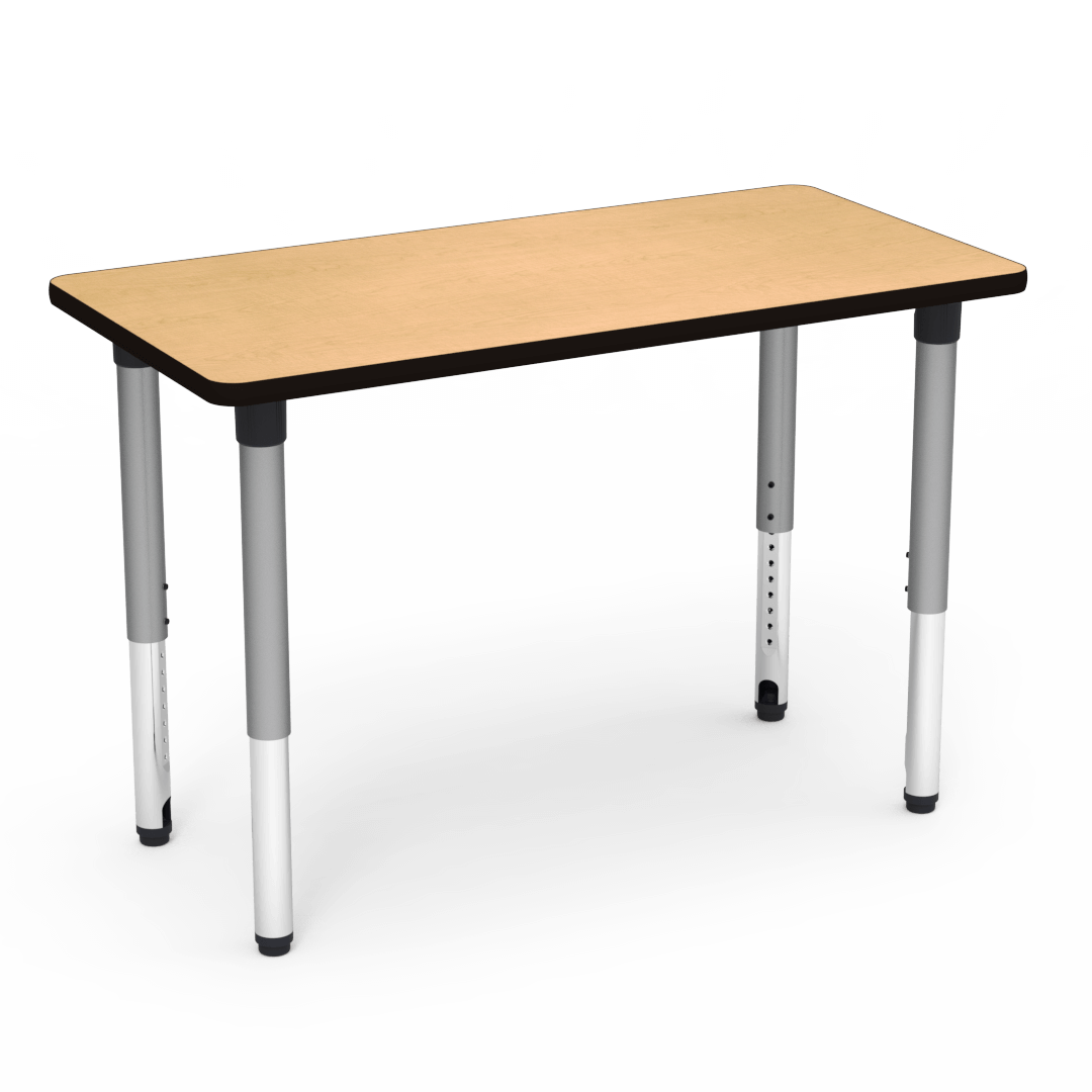 Virco 502448ADJ - 5000 Series Activity Table, 24" x 48" Rectangle Top (Virco 502448ADJ) - SchoolOutlet