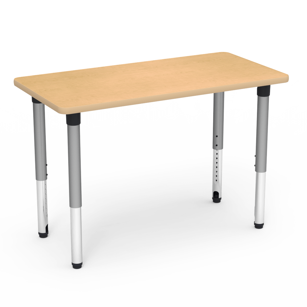 Virco 502448ADJ - 5000 Series Activity Table, 24" x 48" Rectangle Top (Virco 502448ADJ) - SchoolOutlet