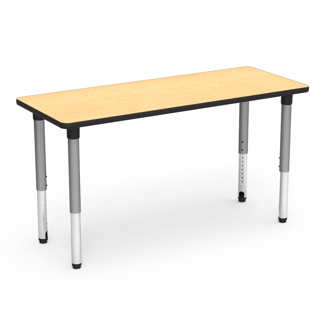 Virco 502460ADJ - 5000 Series Activity Table, 24" x 60" Rectangle Top (Virco 502460ADJ) - SchoolOutlet