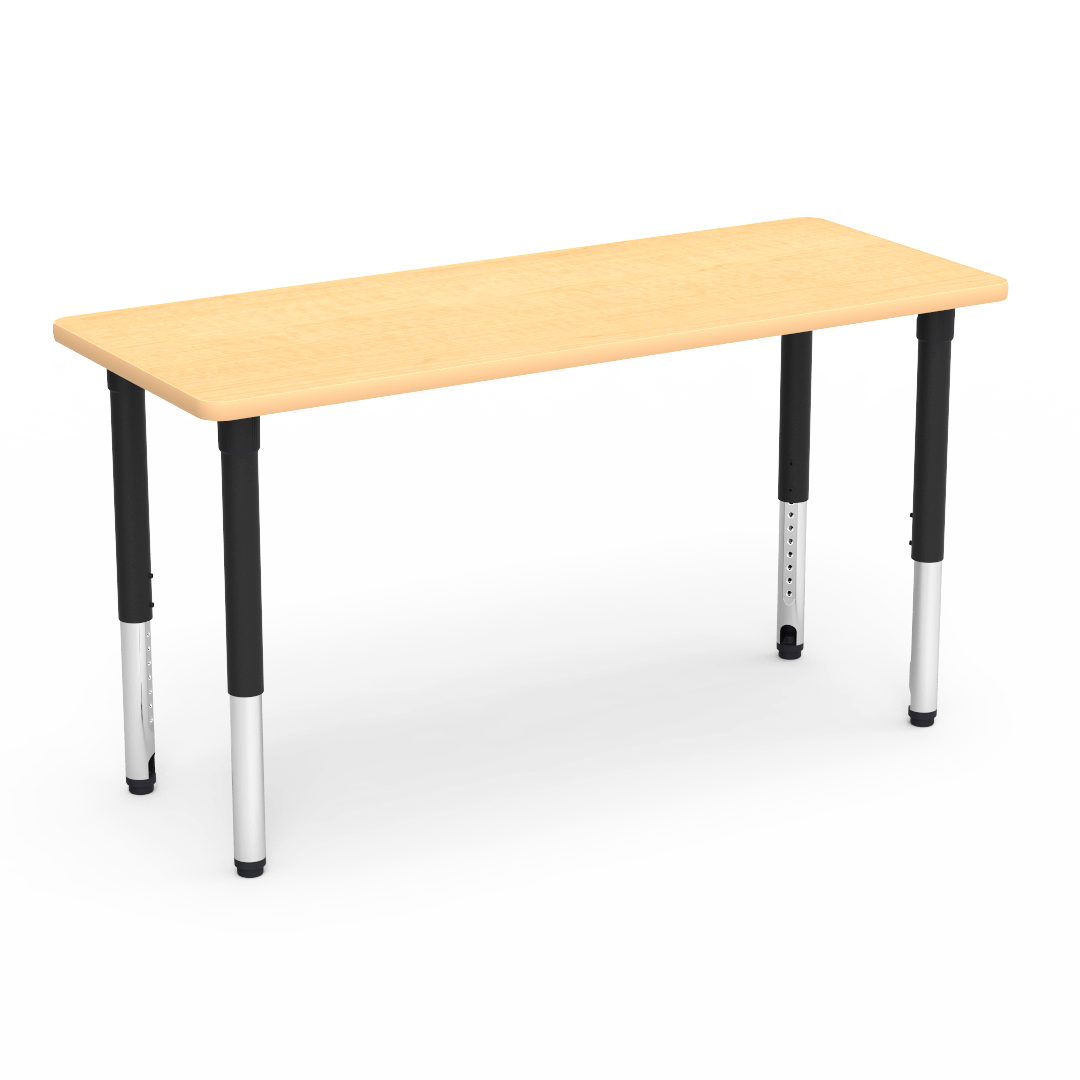 Virco 502460ADJ - 5000 Series Activity Table, 24" x 60" Rectangle Top (Virco 502460ADJ) - SchoolOutlet