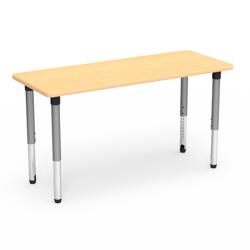 Virco 502460ADJ - 5000 Series Activity Table, 24" x 60" Rectangle Top (Virco 502460ADJ) - SchoolOutlet