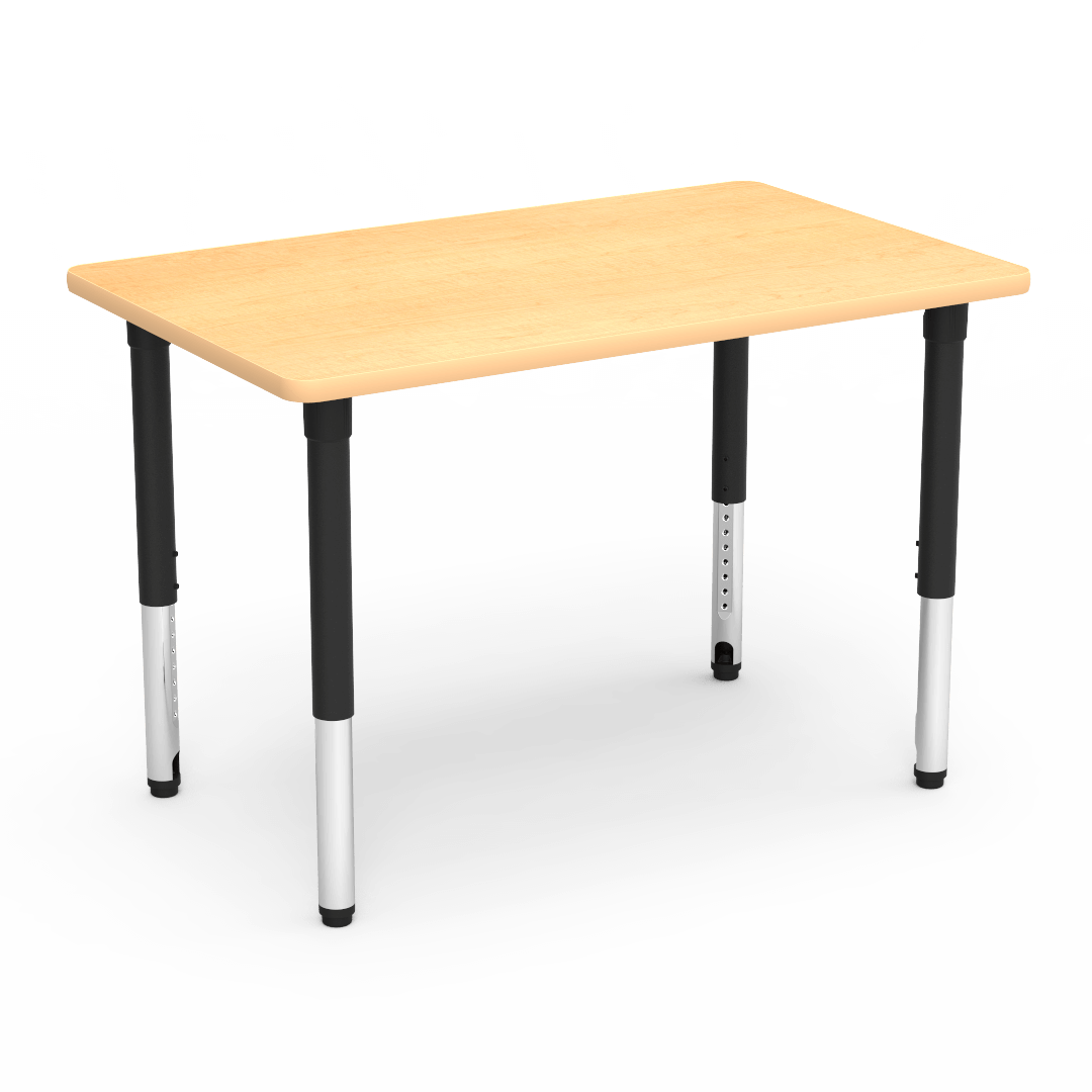 Virco 503048ADJ - 5000 Series Activity Table, 30" x 48" Rectangle Top (Virco 503048ADJ) - SchoolOutlet