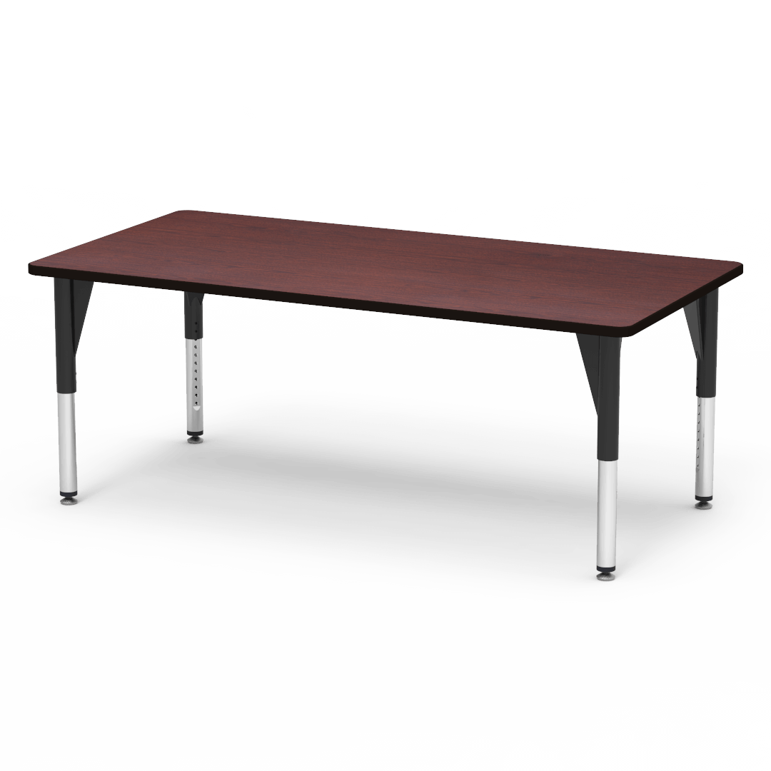 Virco 503672ADJ - 5000 Series Activity Table, 36" x 72" Rectangle Top (Virco 503672ADJ) - SchoolOutlet