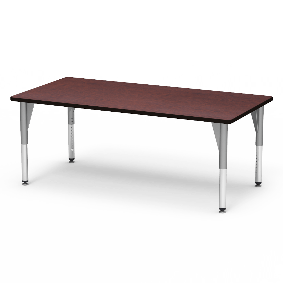 Virco 503672ADJ - 5000 Series Activity Table, 36" x 72" Rectangle Top (Virco 503672ADJ) - SchoolOutlet