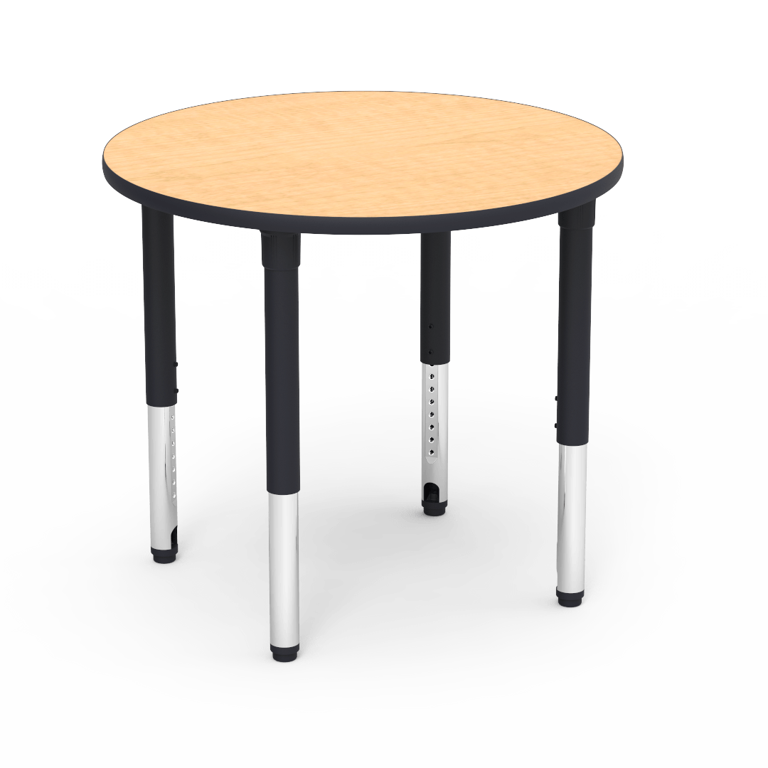 Virco 5036RADJ - 5000 Series Activity Table, 36" Round Top (Virco 5036RADJ) - SchoolOutlet