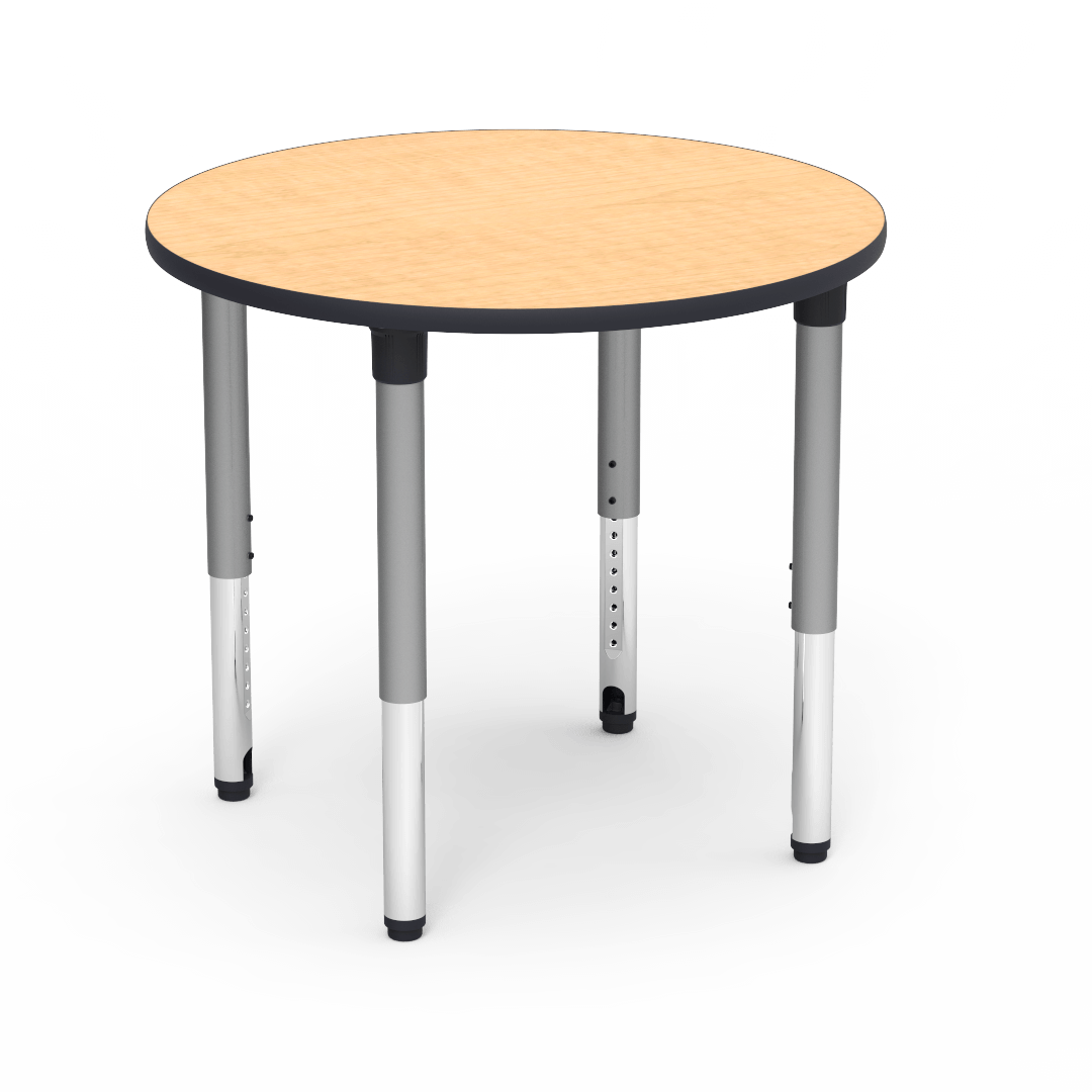 Virco 5036RADJ - 5000 Series Activity Table, 36" Round Top (Virco 5036RADJ) - SchoolOutlet