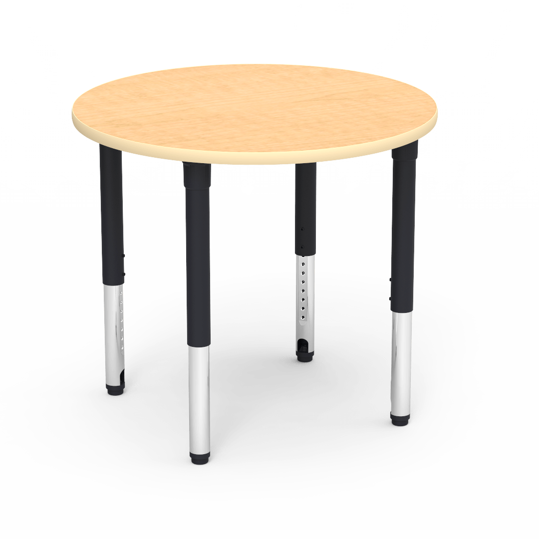 Virco 5036RADJ - 5000 Series Activity Table, 36" Round Top (Virco 5036RADJ) - SchoolOutlet