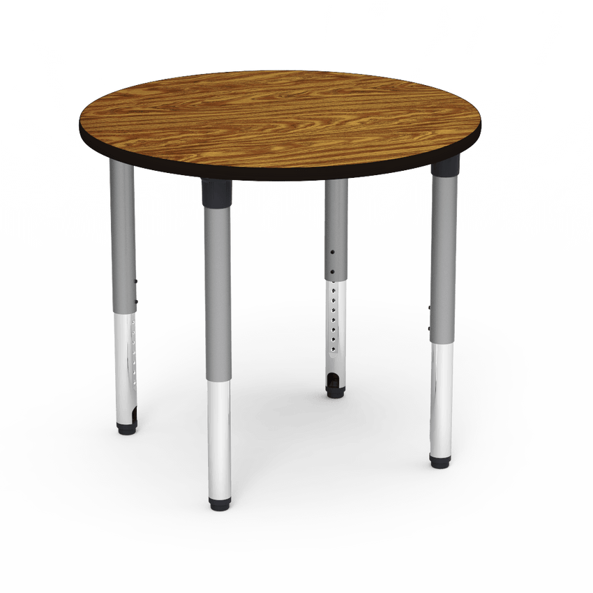 Virco 5036RADJ - 5000 Series Activity Table, 36" Round Top (Virco 5036RADJ) - SchoolOutlet