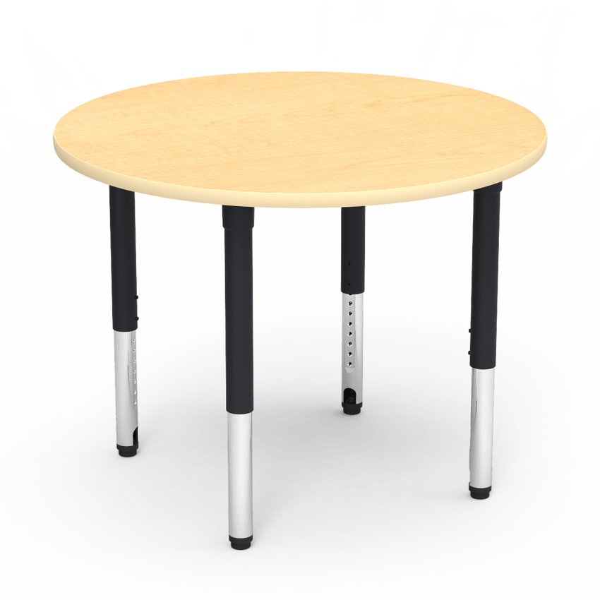 Virco 5042RADJ - 5000 Series Activity Table, 42" Round Top (Virco 5042RADJ) - SchoolOutlet