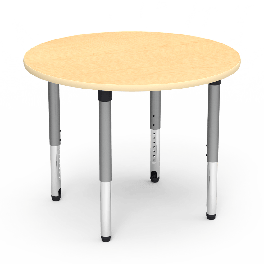 Virco 5042RADJ - 5000 Series Activity Table, 42" Round Top (Virco 5042RADJ) - SchoolOutlet