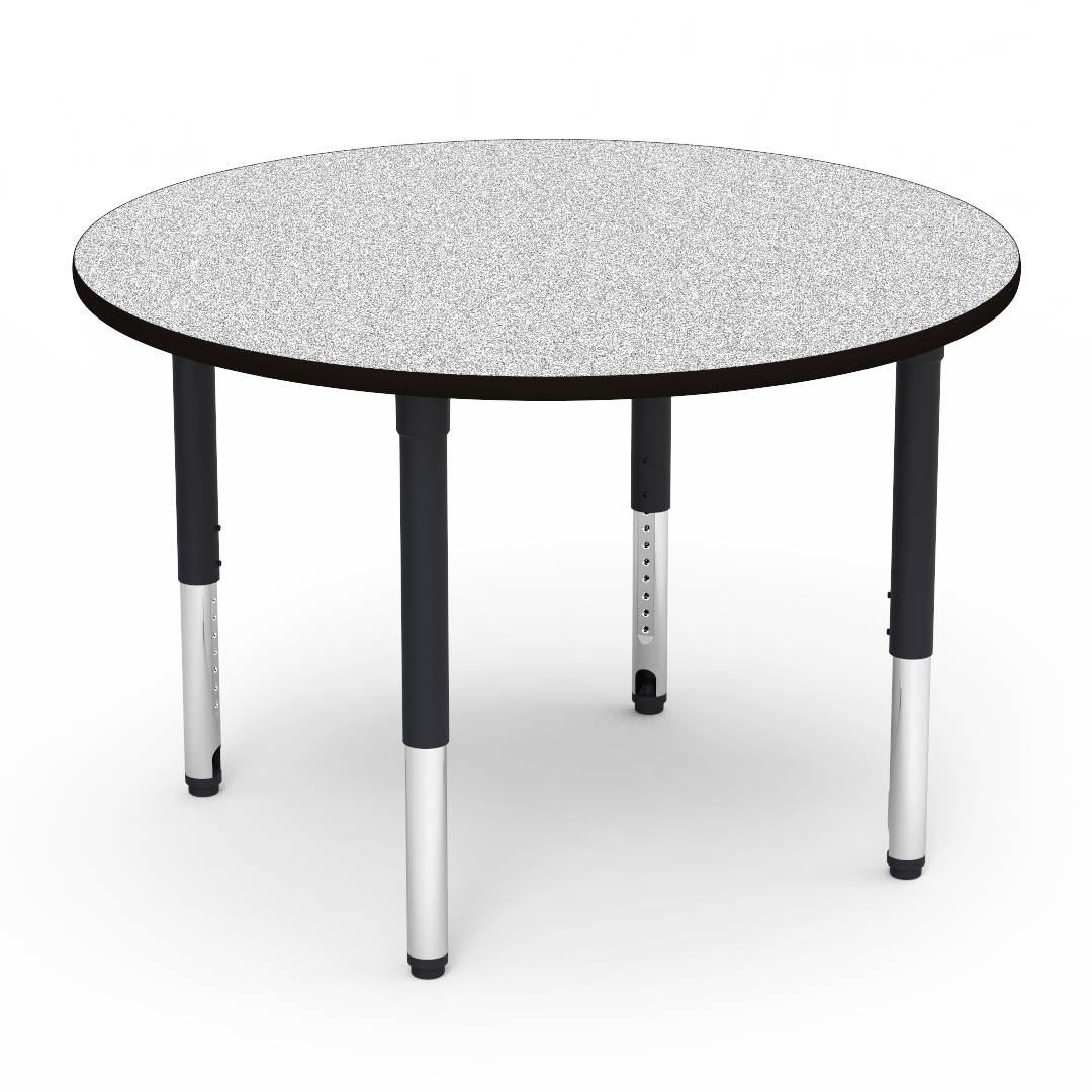 Virco 5048RADJ - 5000 Series Activity Table, 48" Round Top (Virco 5048RADJ) - SchoolOutlet