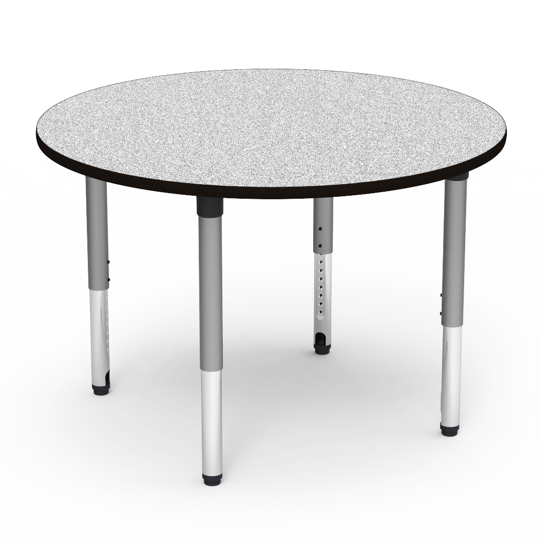 Virco 5048RADJ - 5000 Series Activity Table, 48" Round Top (Virco 5048RADJ) - SchoolOutlet