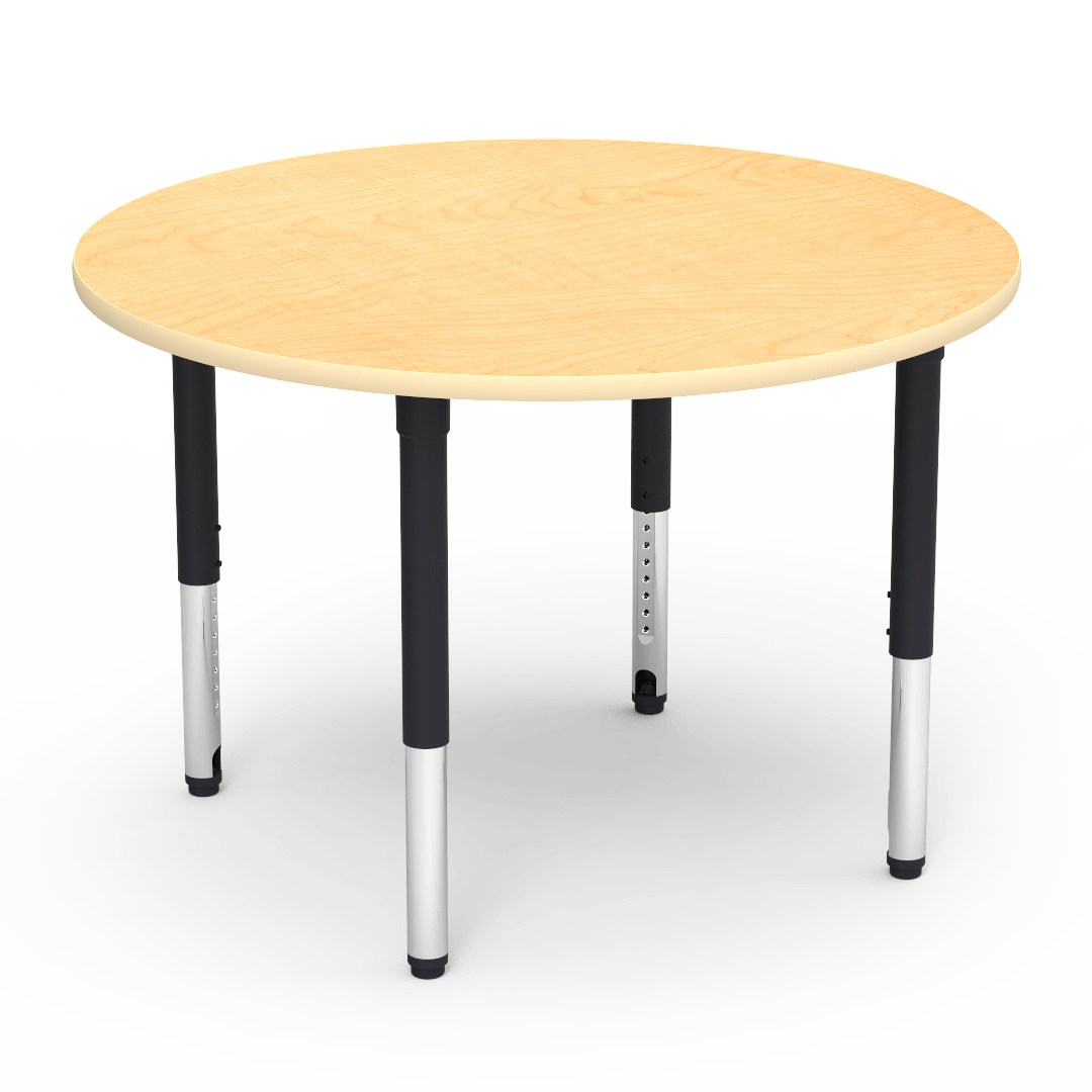 Virco 5048RADJ - 5000 Series Activity Table, 48" Round Top (Virco 5048RADJ) - SchoolOutlet