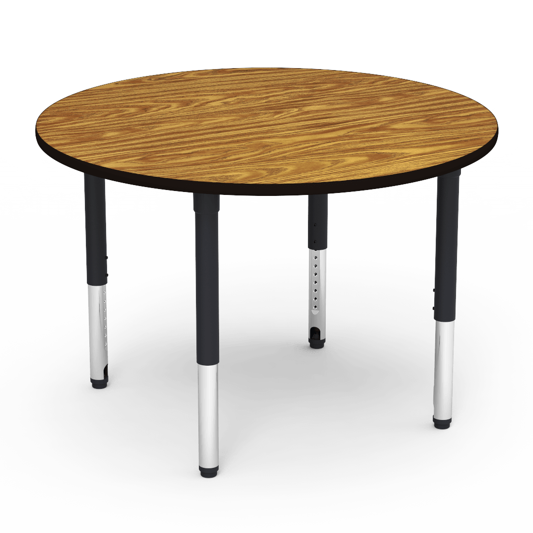 Virco 5048RADJ - 5000 Series Activity Table, 48" Round Top (Virco 5048RADJ) - SchoolOutlet