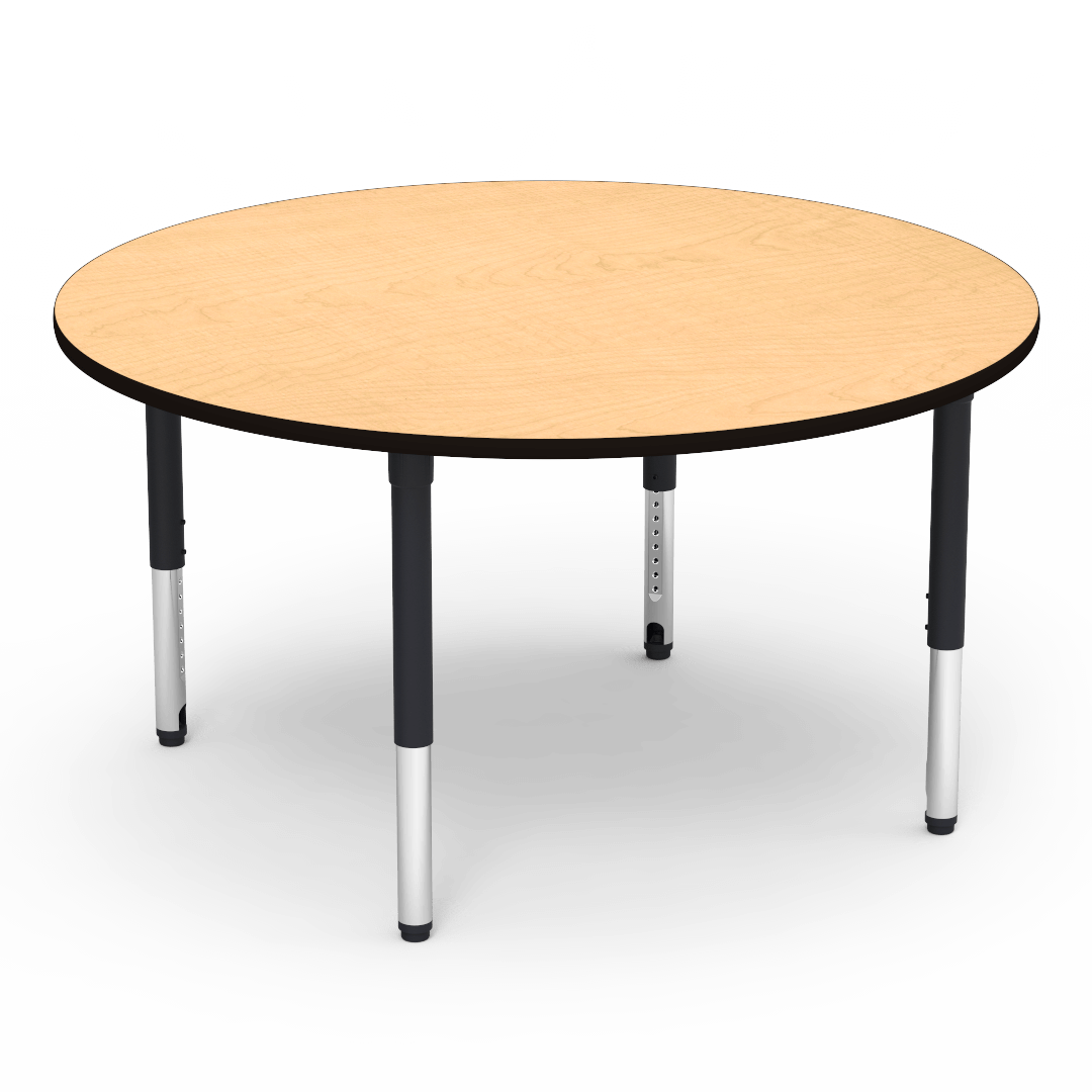 Virco 5060RADJ - 5000 Series Activity Table, 60" Round Top (Virco 5060RADJ) - SchoolOutlet