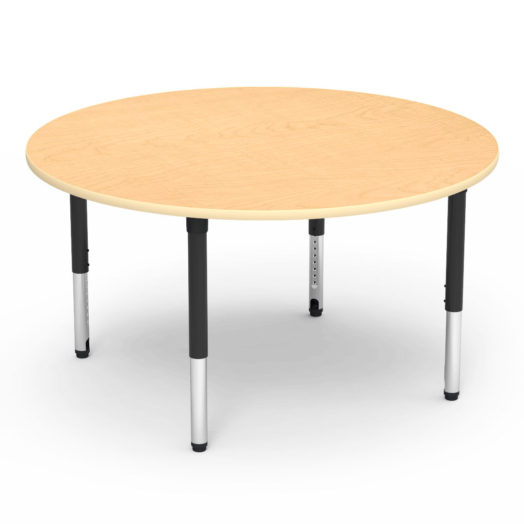 Virco 5060RADJ - 5000 Series Activity Table, 60" Round Top (Virco 5060RADJ) - SchoolOutlet