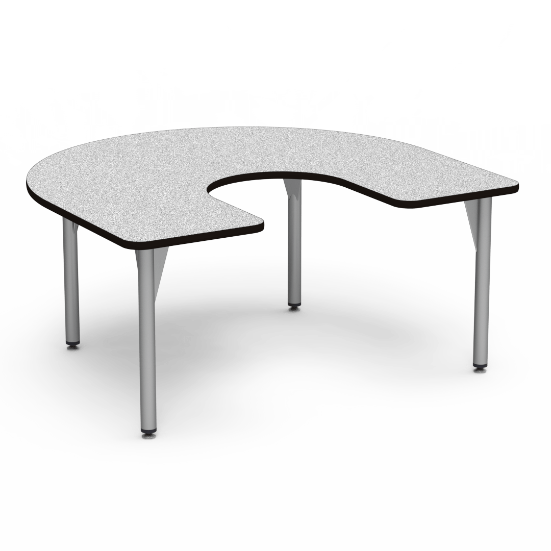 Virco 50HORSE6030 - 5000 Series Activity Table, 60" x 66" Horseshoe Top and 30" Height - SchoolOutlet