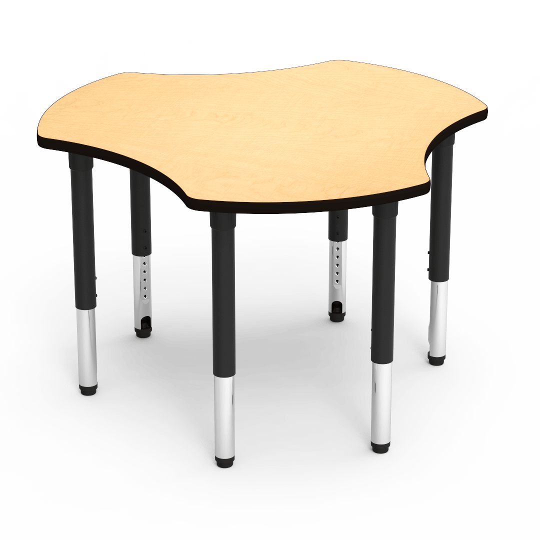 Virco 50HUB48ADJ - 5000 Series Hub Activity Table - 48" (Virco 50HUB48ADJ) - SchoolOutlet