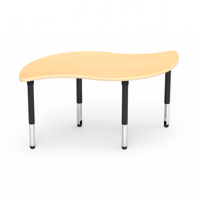 Virco 50LF3060ADJ - 5000 Series Activity Table, 30"W x 60"L x 24"-32"H Leaf Top (Virco 50LF3060ADJ) - SchoolOutlet