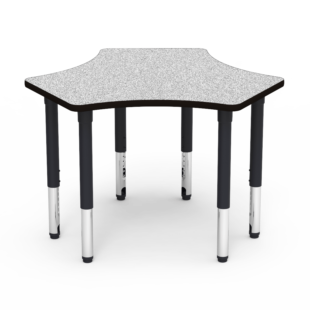 Virco 50SPK48ADJ - 5000 Series Activity Table 48" Spoke Top (Virco 50SPK48ADJ) - SchoolOutlet