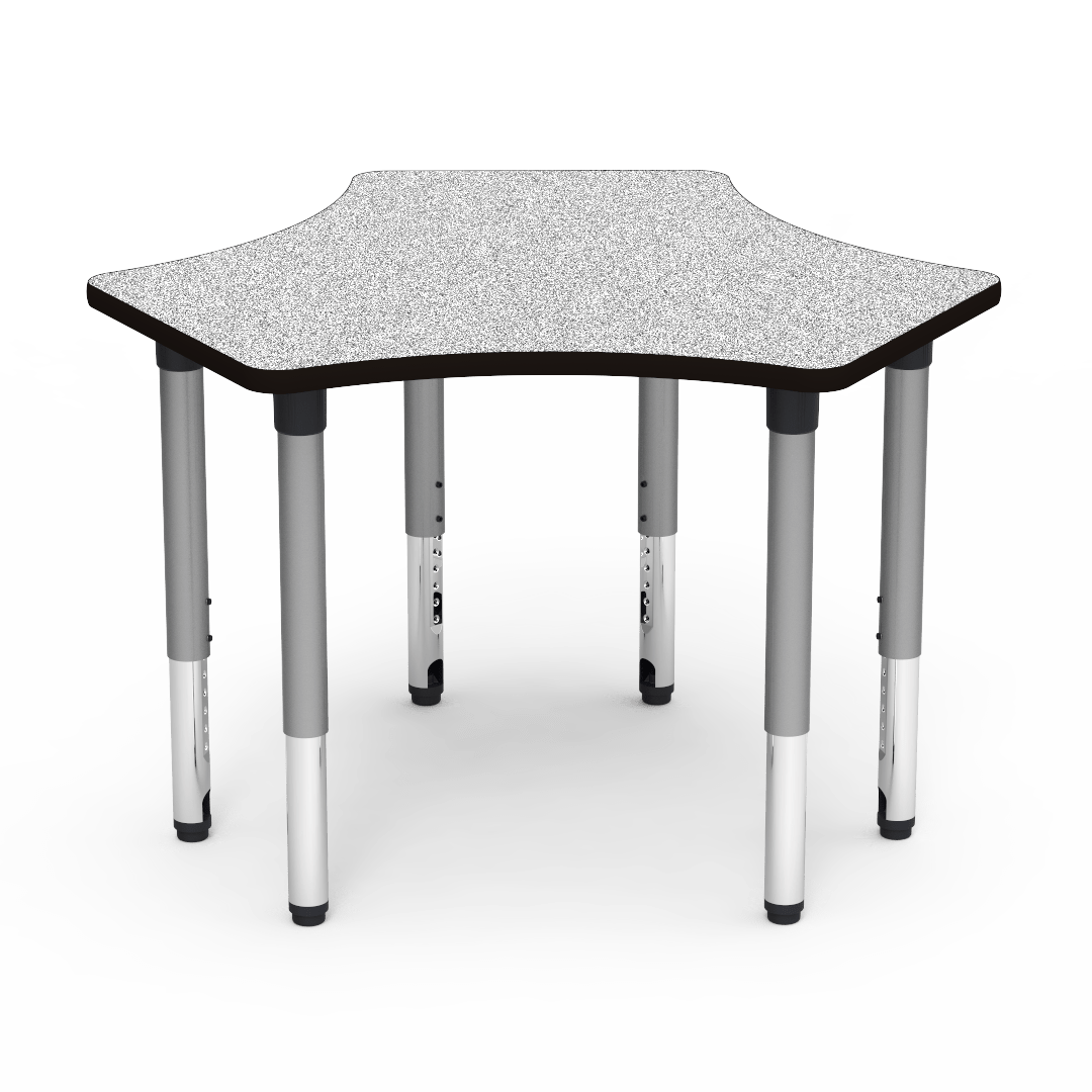 Virco 50SPK48ADJ - 5000 Series Activity Table 48" Spoke Top (Virco 50SPK48ADJ) - SchoolOutlet