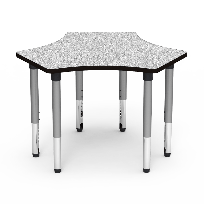 Virco 50SPK48ADJ - 5000 Series Activity Table 48" Spoke Top (Virco 50SPK48ADJ) - SchoolOutlet