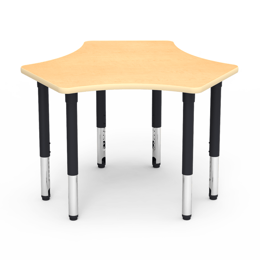 Virco 50SPK48ADJ - 5000 Series Activity Table 48" Spoke Top (Virco 50SPK48ADJ) - SchoolOutlet