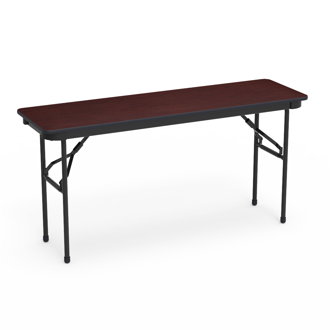 Virco 601860 - 6000 Series Rectangle Folding Table - 18"W x 60"L x 29"H - SchoolOutlet