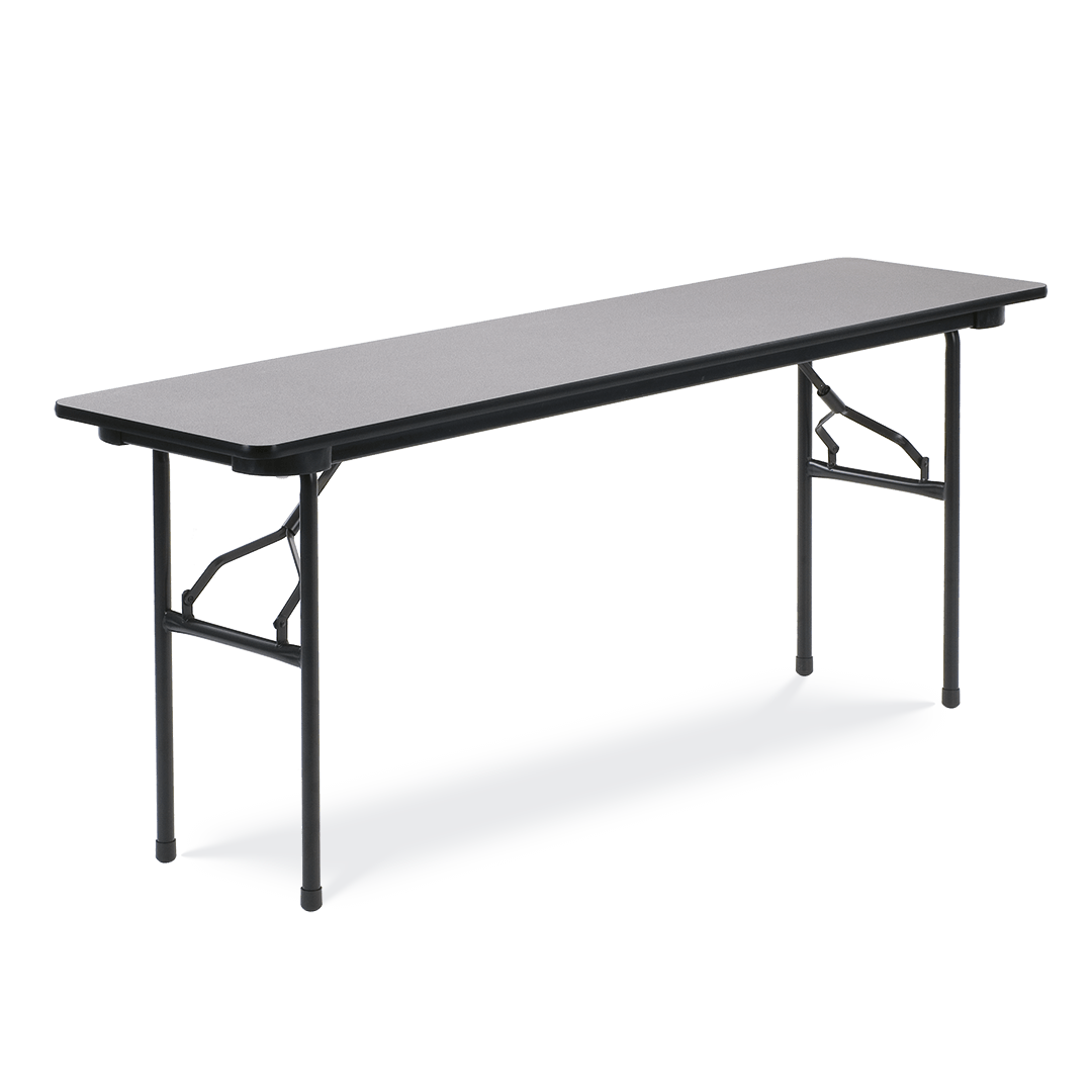 Virco 601872 Sale - 6000 series 3/4" thick particle board folding table 18" x 72" - SchoolOutlet