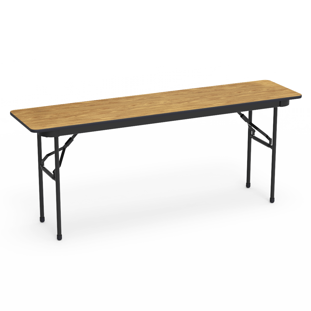 Virco 601872 Sale - 6000 series 3/4" thick particle board folding table 18" x 72" - SchoolOutlet