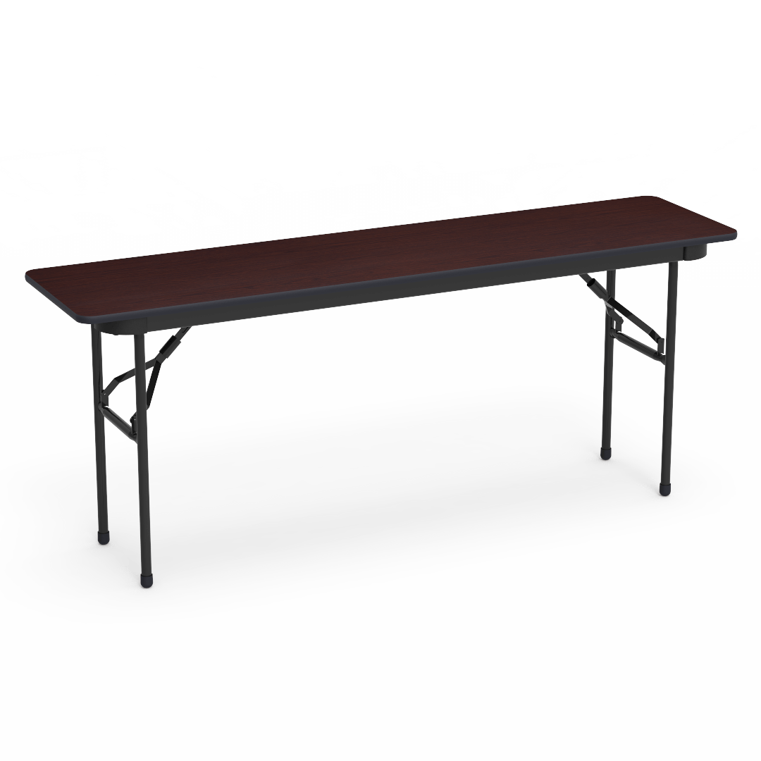 Virco 601872 Sale - 6000 series 3/4" thick particle board folding table 18" x 72" - SchoolOutlet