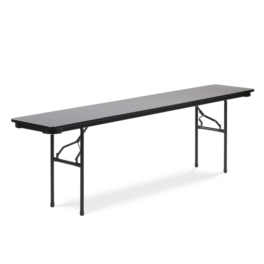 Virco 601896 Sale - 6000 series 3/4" thick particle board folding table 18" x 96" - SchoolOutlet