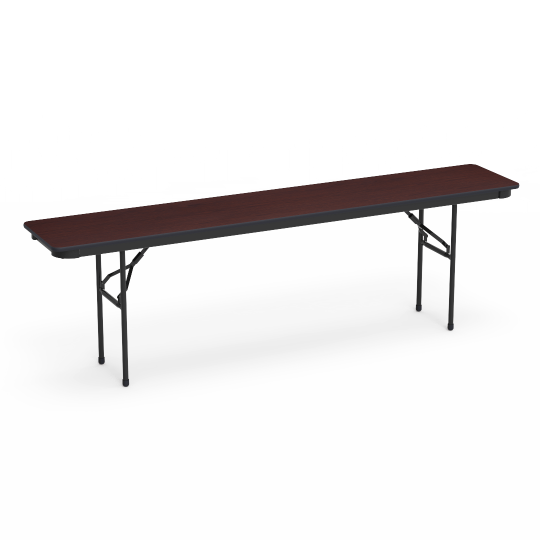 Virco 601896 Sale - 6000 series 3/4" thick particle board folding table 18" x 96" - SchoolOutlet