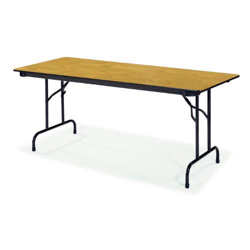 Virco 602448 - 6000 series 3/4" thick particle board folding table 24" x 48" - SchoolOutlet