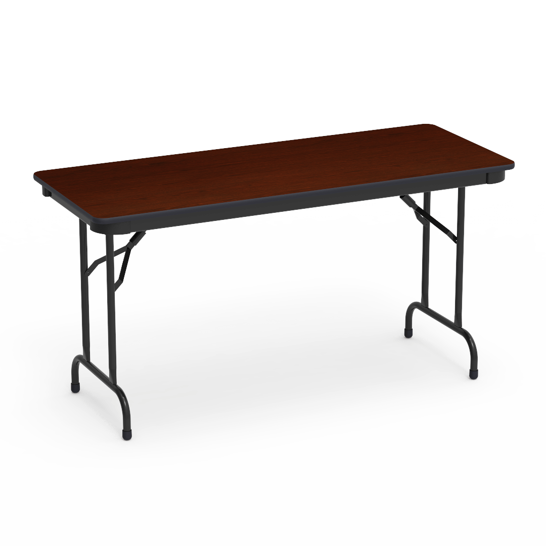 Virco 602460 - 6000 series 3/4" thick particle board folding table 24" x 60" - SchoolOutlet