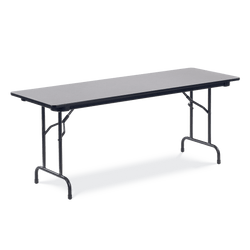 Virco 602472 - 6000 series 3/4" thick particle board folding table 24" x 72"