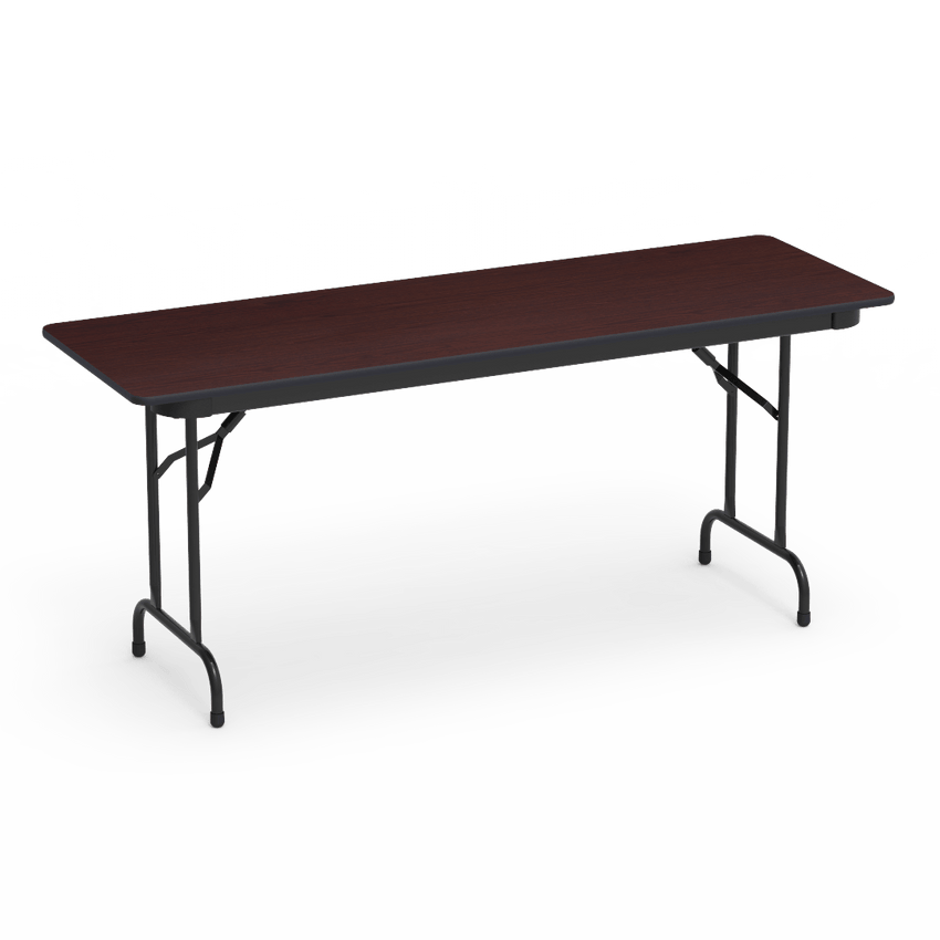 Virco 602472 - 6000 series 3/4" thick particle board folding table 24" x 72" - SchoolOutlet