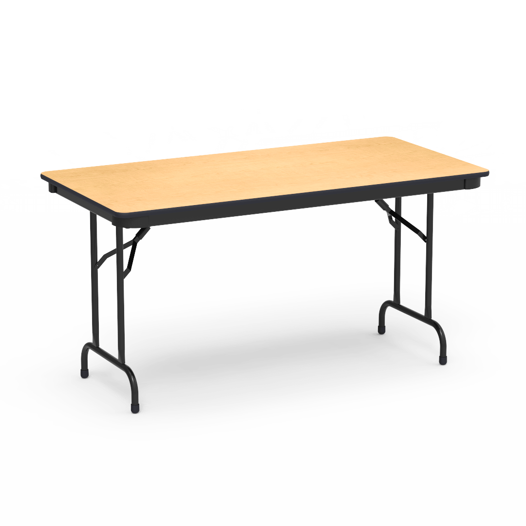 Virco 603060 - 6000 series 3/4" thick particle board folding table 30" x 60" - SchoolOutlet