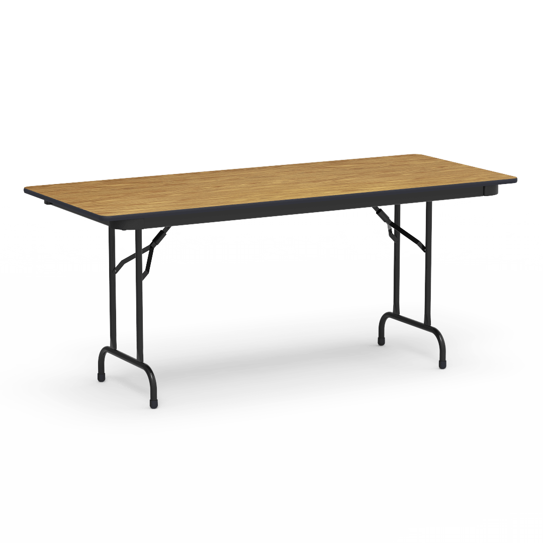 Virco 603072 - 6000 series 3/4" thick particle board folding table 30" x 72" - SchoolOutlet