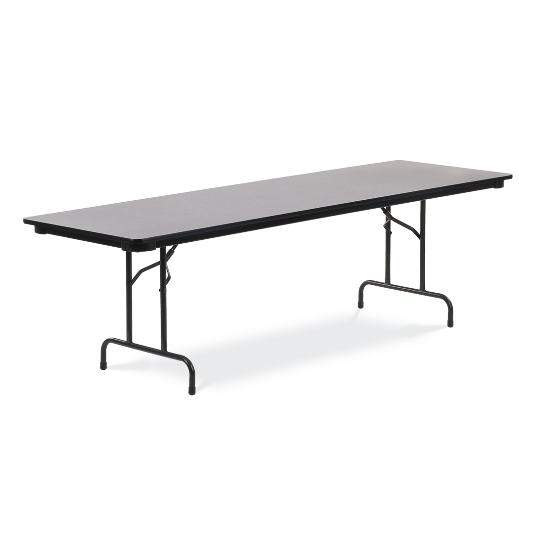 Virco 603096 - 6000 series 3/4" thick particle board folding table 30" x 96" - SchoolOutlet