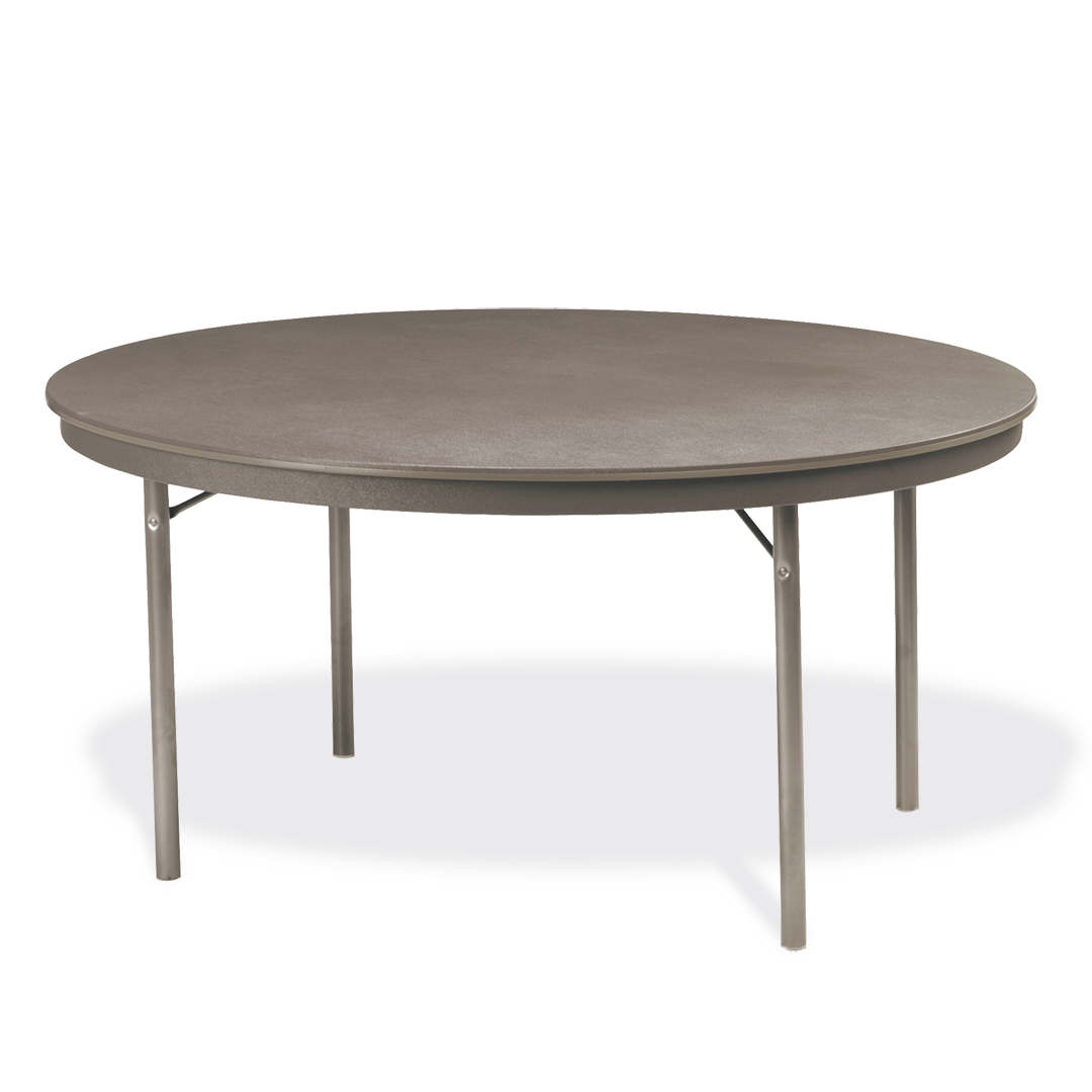 Virco 6160R - Core-a-gator, 60" Round, lightweight folding table, Commercial Quality - SchoolOutlet