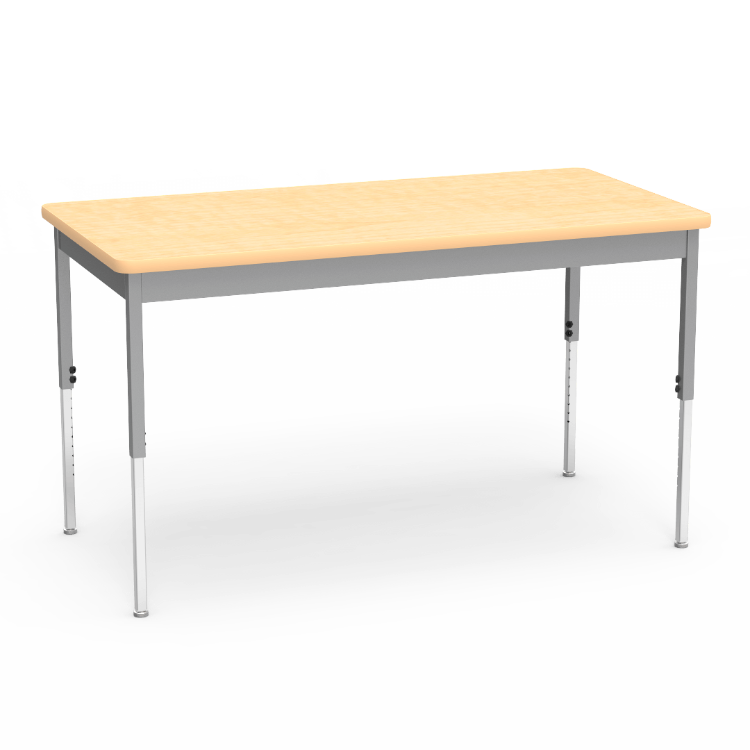 681872ADJ 6800 Series Multi-Purpose Table - 18"W x 72"L x 24"-34"H - SchoolOutlet