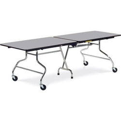 Virco MT3096AE - Mobile Folding Cafeteria Table - Sure Edge - 30"W x 8'L (Virco MT3096AE)